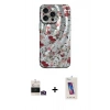 MARSİLYAN™- iPhone 14 Pro Max Kılıf Nova Doku Prime - Siyah Joko 5D Cam + Bilvis Titan Kamera Lens - GD