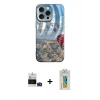 MARSİLYAN™- iPhone 14 Pro Max Kılıf Nova Doku Prime - Siyah Polymer Nano Ekran Koruyucu + Bilvis Titan Kamera Lens - DNMR