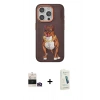 MARSİLYAN™- iPhone 14 Pro Max Kılıf Nova Form Koleksiyonu - Şeffaf Pasifik Cam Ekran Koruyucu + Bilvis Titan Kamera Lens - GD