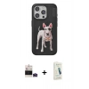 MARSİLYAN™- iPhone 14 Pro Max Kılıf Nova Form Koleksiyonu - Şeffaf Pasifik Cam Ekran Koruyucu + Bilvis Titan Kamera Lens - DNMR