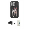 MARSİLYAN™- iPhone 14 Pro Max Kılıf Nova Form Koleksiyonu - Şeffaf Pasifik Cam Ekran Koruyucu + Raze Metal Kamera Lens - GS