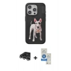 MARSİLYAN™- iPhone 14 Pro Max Kılıf Nova Form Koleksiyonu - Şeffaf Royal Nano Ekran Koruyucu + Raze Metal Kamera Lens - GS