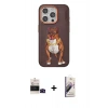 MARSİLYAN™- iPhone 14 Pro Max Kılıf Nova Form Koleksiyonu - Siyah Bilvis 3D Mat Cam Ekran Koruyucu + Bilvis Titan Kamera Lens - SH