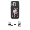 MARSİLYAN™- iPhone 14 Pro Max Kılıf Nova Form Koleksiyonu - Siyah Bilvis 3D Mat Cam Ekran Koruyucu + Bilvis Titan Kamera Lens - GS