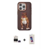 MARSİLYAN™- iPhone 14 Pro Max Kılıf Nova Form Koleksiyonu - Siyah Joko 5D Cam + Bilvis Titan Kamera Lens - DNMR