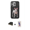 MARSİLYAN™- iPhone 14 Pro Max Kılıf Nova Form Koleksiyonu - Siyah Joko 5D Cam + Raze Metal Kamera Lens - GD