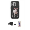 MARSİLYAN™- iPhone 14 Pro Max Kılıf Nova Form Koleksiyonu - Siyah Joko 5D Cam + Raze Metal Kamera Lens - GS