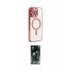 MARSİLYAN™- iPhone 14 Pro Max Kılıf Nova Işık Özel Seri - Siyah 360 Mat Full Body Arka Koruyucu