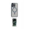 MARSİLYAN™- iPhone 14 Pro Max Kılıf Nova Işık Özel Seri - Siyah 360 Mat Full Body Arka Koruyucu