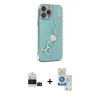 MARSİLYAN™- iPhone 14 Pro Max Kılıf Nova Işık Prime - Şeffaf Royal Nano Ekran Koruyucu + Bilvis Titan Kamera Lens - SH
