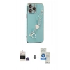 MARSİLYAN™- iPhone 14 Pro Max Kılıf Nova Işık Prime - Şeffaf Royal Nano Ekran Koruyucu + Bilvis Titan Kamera Lens - GS
