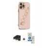 MARSİLYAN™- iPhone 14 Pro Max Kılıf Nova Işık Prime - Şeffaf Royal Nano Ekran Koruyucu + Raze Metal Kamera Lens - GD