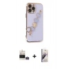 MARSİLYAN™- iPhone 14 Pro Max Kılıf Nova Işık Prime - Siyah Bilvis 3D Mat Cam Ekran Koruyucu + Bilvis Titan Kamera Lens - GD