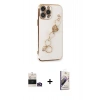 MARSİLYAN™- iPhone 14 Pro Max Kılıf Nova Işık Prime - Siyah Bilvis 3D Mat Cam Ekran Koruyucu + Bilvis Titan Kamera Lens - GD