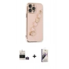 MARSİLYAN™- iPhone 14 Pro Max Kılıf Nova Işık Prime - Siyah Bilvis 3D Mat Cam Ekran Koruyucu + Bilvis Titan Kamera Lens - GD