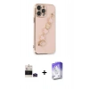 MARSİLYAN™- iPhone 14 Pro Max Kılıf Nova Işık Prime - Siyah Bilvis 5in1 3D Magic Cam Ekran Koruyucu + Bilvis Titan Kamera Lens - DNMR