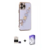 MARSİLYAN™- iPhone 14 Pro Max Kılıf Nova Işık Prime - Siyah Bilvis 5in1 3D Magic Cam Ekran Koruyucu + Gümüş Bilvis Titan Kamera Lens