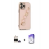 MARSİLYAN™- iPhone 14 Pro Max Kılıf Nova Işık Prime - Siyah Bilvis 5in1 3D Magic Cam Ekran Koruyucu + Gümüş Bilvis Titan Kamera Lens