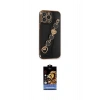 MARSİLYAN™- iPhone 14 Pro Max Kılıf Nova Işık Prime - Siyah Buffer Hayalet Cam Ekran Koruyucu