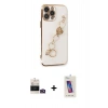 MARSİLYAN™- iPhone 14 Pro Max Kılıf Nova Işık Prime - Siyah Joko 5D Cam + Bilvis Titan Kamera Lens - GD