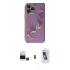 MARSİLYAN™- iPhone 14 Pro Max Kılıf Nova Işık Prime - Siyah Joko 5D Cam + Bilvis Titan Kamera Lens - GD