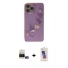 MARSİLYAN™- iPhone 14 Pro Max Kılıf Nova Işık Prime - Siyah Joko 5D Cam + Bilvis Titan Kamera Lens - GS
