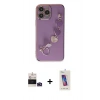 MARSİLYAN™- iPhone 14 Pro Max Kılıf Nova Işık Prime - Siyah Joko 5D Cam + Bilvis Titan Kamera Lens - DNMR