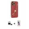MARSİLYAN™- iPhone 14 Pro Max Kılıf Nova Işık Prime - Siyah Joko 5D Cam + Bilvis Titan Kamera Lens - DNMR
