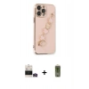 MARSİLYAN™- iPhone 14 Pro Max Kılıf Nova Işık Prime - Siyah Joko Magic 5D Hayalet Cam + Bilvis Titan Kamera Lens - GD