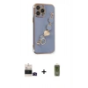 MARSİLYAN™- iPhone 14 Pro Max Kılıf Nova Işık Prime - Siyah Joko Magic 5D Hayalet Cam + Bilvis Titan Kamera Lens - SH