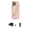 MARSİLYAN™- iPhone 14 Pro Max Kılıf Nova Işık Prime - Siyah Joko Magic 5D Hayalet Cam + Raze Metal Kamera Lens - GS