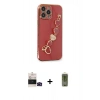 MARSİLYAN™- iPhone 14 Pro Max Kılıf Nova Işık Prime - Siyah Joko Magic 5D Hayalet Cam + Bilvis Titan Kamera Lens - SH