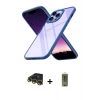 MARSİLYAN™- iPhone 14 Pro Max Kılıf Nova Işık Serisi - Siyah Joko Magic 5D Hayalet Cam + Raze Metal Kamera Lens - GD