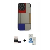 MARSİLYAN™- iPhone 14 Pro Max Kılıf Odak Klasik Serisi - Şeffaf Royal Nano Ekran Koruyucu + Bilvis Titan Kamera Lens - SH
