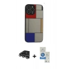 MARSİLYAN™- iPhone 14 Pro Max Kılıf Odak Klasik Serisi - Şeffaf Royal Nano Ekran Koruyucu + Raze Metal Kamera Lens - GS