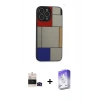 MARSİLYAN™- iPhone 14 Pro Max Kılıf Odak Klasik Serisi - Siyah Bilvis 5in1 3D Magic Cam Ekran Koruyucu + Bilvis Titan Kamera Lens - SH