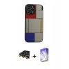 MARSİLYAN™- iPhone 14 Pro Max Kılıf Odak Klasik Serisi - Siyah Bilvis 5in1 3D Magic Cam Ekran Koruyucu + Raze Metal Kamera Lens - GD