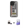 MARSİLYAN™- iPhone 14 Pro Max Kılıf Odak Klasik Serisi - Siyah Bilvis 5in1 5D Magic Hayalet Cam Ekran Koruyucu + Bilvis Titan Kamera Lens - DNMR