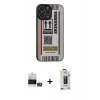 MARSİLYAN™- iPhone 14 Pro Max Kılıf Odak Klasik Serisi - Siyah Bilvis Hayalet Cam Ekran Koruyucu + Bilvis Titan Kamera Lens - GS