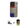 MARSİLYAN™- iPhone 14 Pro Max Kılıf Odak Klasik Serisi - Siyah Buffer Cam Ekran Koruyucu + Bilvis Titan Kamera Lens - GS