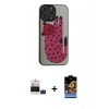 MARSİLYAN™- iPhone 14 Pro Max Kılıf Odak Klasik Serisi - Siyah Buffer Hayalet Cam Ekran Koruyucu + Bilvis Titan Kamera Lens - DNMR