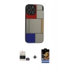 MARSİLYAN™- iPhone 14 Pro Max Kılıf Odak Klasik Serisi - Siyah Buffer Hayalet Cam Ekran Koruyucu + Bilvis Titan Kamera Lens - GD