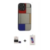 MARSİLYAN™- iPhone 14 Pro Max Kılıf Odak Klasik Serisi - Siyah Joko 5D Cam + Bilvis Titan Kamera Lens - SH