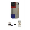 MARSİLYAN™- iPhone 14 Pro Max Kılıf Odak Klasik Serisi - Siyah Mat Seramik Nano Ekran Koruyucu + Bilvis Titan Kamera Lens - SH