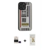 MARSİLYAN™- iPhone 14 Pro Max Kılıf Odak Klasik Serisi - Siyah Mat Seramik Nano Ekran Koruyucu + Bilvis Titan Kamera Lens - SH