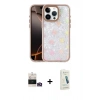 MARSİLYAN™- iPhone 14 Pro Max Kılıf Odak Prime - Şeffaf Pasifik Cam Ekran Koruyucu + Bilvis Titan Kamera Lens - GD