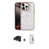 MARSİLYAN™- iPhone 14 Pro Max Kılıf Odak Prime - Şeffaf Pasifik Cam Ekran Koruyucu + Raze Metal Kamera Lens - GS