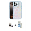 MARSİLYAN™- iPhone 14 Pro Max Kılıf Odak Prime - Şeffaf Royal Nano Ekran Koruyucu + Bilvis Titan Kamera Lens - GD