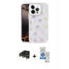 MARSİLYAN™- iPhone 14 Pro Max Kılıf Odak Prime - Şeffaf Royal Nano Ekran Koruyucu + Raze Metal Kamera Lens - GD