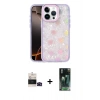 MARSİLYAN™- iPhone 14 Pro Max Kılıf Odak Prime - Siyah 360 Mat Full Body Arka Koruyucu + Bilvis Titan Kamera Lens - SH
